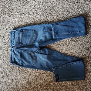 Good American,  size 0/25, skinny, medium wash
